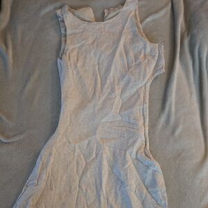 Sleeveless Gray Dress